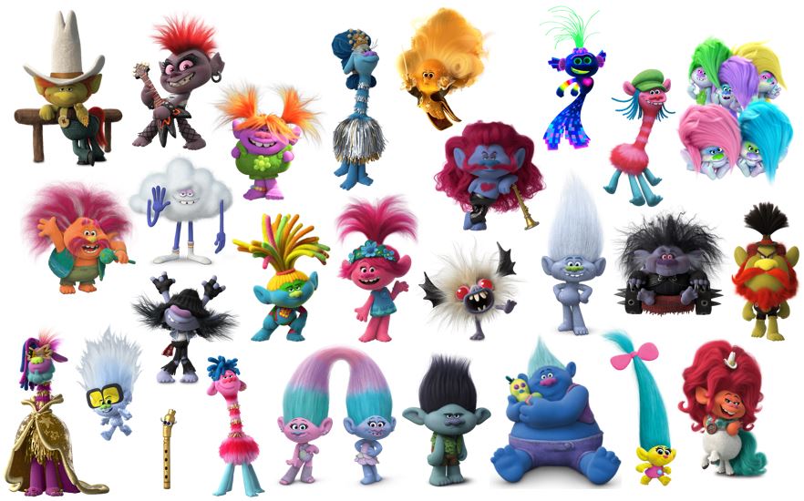Trolls World Tour Characters Images